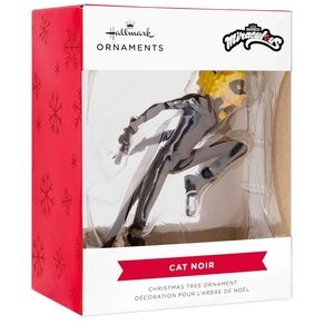 🛍️ 2024 Hallmark Miraculous Cat Noir Ornament NIB